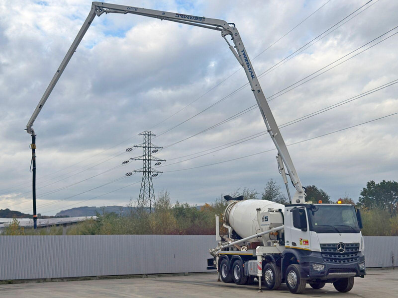 Mercedes-Benz AROCS 3743 * Betonpumpe + FUNK * 8x4 * TOP - Автобетононасос: фото 3 Mercedes-Benz AROCS 3743 * Betonpumpe + FUNK * 8x4 * TOP - Автобетононасос: фото 3