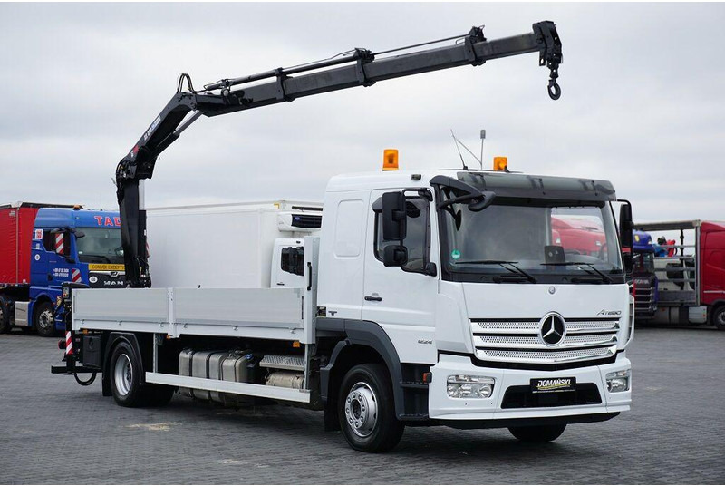 Mercedes-Benz ATEGO / 1224 / ACC / SKRZYNIOWY + HDS / HIAB 099 B - 3 DUO - Грузовик бортовой/ Платформа, Автоманипулятор: фото 1 Mercedes-Benz ATEGO / 1224 / ACC / SKRZYNIOWY + HDS / HIAB 099 B - 3 DUO - Грузовик бортовой/ Платформа, Автоманипулятор: фото 1