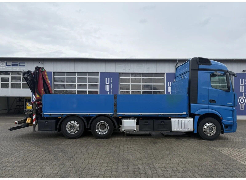 Mercedes-Benz Actros 2545 - Flatbed + crane 6x2 - Грузовик бортовой/ Платформа, Автоманипулятор: фото 5 Mercedes-Benz Actros 2545 - Flatbed + crane 6x2 - Грузовик бортовой/ Платформа, Автоманипулятор: фото 5