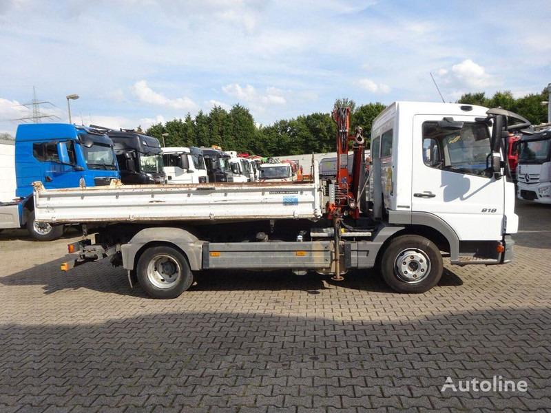 Mercedes-Benz Atego 818 - 3 way tipper+crane - Самосвал, Автоманипулятор: фото 4 Mercedes-Benz Atego 818 - 3 way tipper+crane - Самосвал, Автоманипулятор: фото 4