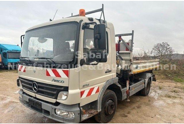 Mercedes-Benz Atego 818 Tipper + Crane Atlas 65.2 - Самосвал, Автоманипулятор: фото 2 Mercedes-Benz Atego 818 Tipper + Crane Atlas 65.2 - Самосвал, Автоманипулятор: фото 2