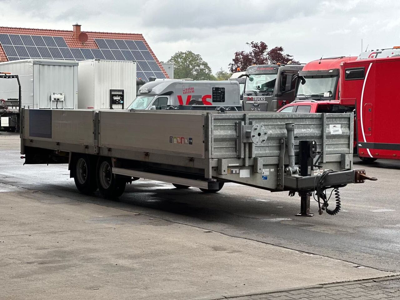 Möslein THT 11 / Low Loader Trailer with Ramps - Прицеп бортовой/ Платформа: фото 2 Möslein THT 11 / Low Loader Trailer with Ramps - Прицеп бортовой/ Платформа: фото 2