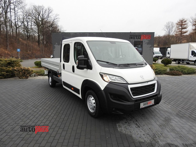Peugeot BOXER SKRZYNIA PODWÓJNA KABINA DOKA 7 MIEJSC TEMPOMAT KLIMATYZAC - Малотоннажный бортовой грузовик, Грузопассажирский фургон: фото 1 Peugeot BOXER SKRZYNIA PODWÓJNA KABINA DOKA 7 MIEJSC TEMPOMAT KLIMATYZAC - Малотоннажный бортовой грузовик, Грузопассажирский фургон: фото 1
