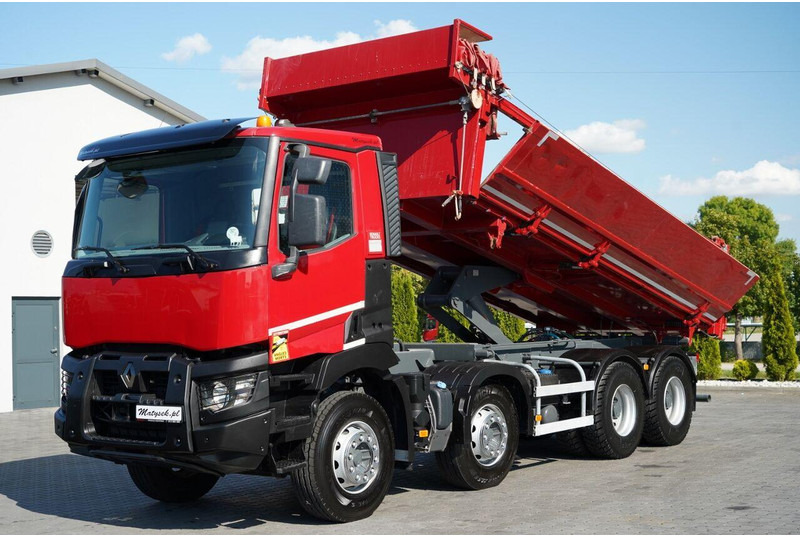 Renault C 430 / 8x4 / WYWROTKA  DWUSTRONNA - 6M / HYDROBURTA / KLAPODRZW - Самосвал: фото 1 Renault C 430 / 8x4 / WYWROTKA  DWUSTRONNA - 6M / HYDROBURTA / KLAPODRZW - Самосвал: фото 1