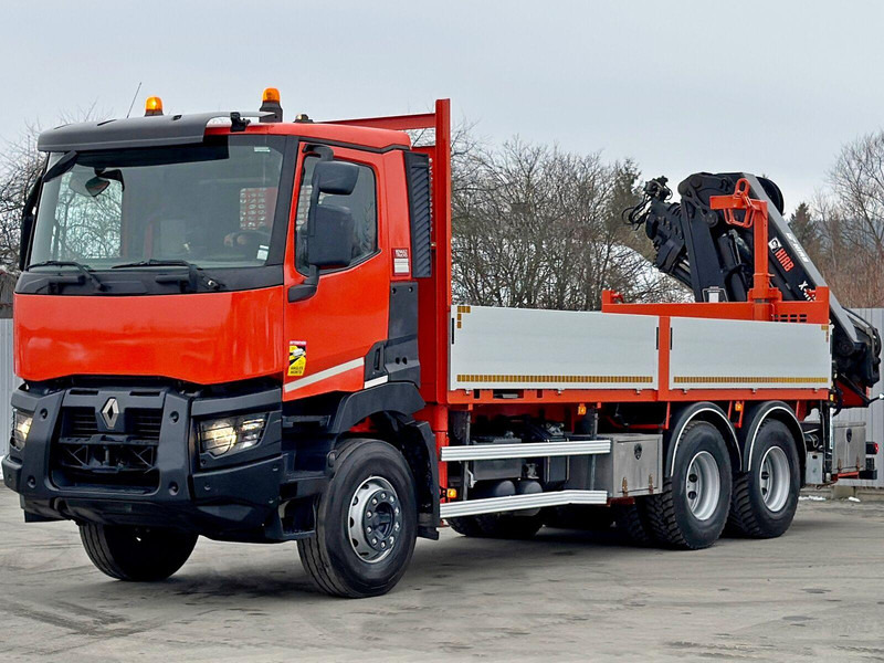 Renault C 430 *HIAB X - HIPRO 188 ES - 5 + FUNK* 6x4 - Грузовик бортовой/ Платформа, Автоманипулятор: фото 4 Renault C 430 *HIAB X - HIPRO 188 ES - 5 + FUNK* 6x4 - Грузовик бортовой/ Платформа, Автоманипулятор: фото 4