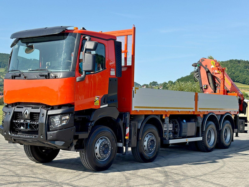 Renault K 430 * PK 22002 - EH C+ FUNK * 8x4 - Грузовик бортовой/ Платформа, Автоманипулятор: фото 3 Renault K 430 * PK 22002 - EH C+ FUNK * 8x4 - Грузовик бортовой/ Платформа, Автоманипулятор: фото 3