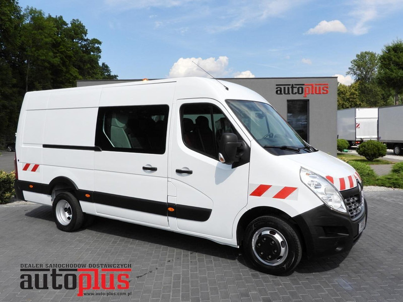 Renault MASTER FURGON BRYGADÓWKA 7 MIEJSC TEMPOMAT BLIŹNIACZE KOŁA KLIMA - Микроавтобус, Пассажирский фургон: фото 1 Renault MASTER FURGON BRYGADÓWKA 7 MIEJSC TEMPOMAT BLIŹNIACZE KOŁA KLIMA - Микроавтобус, Пассажирский фургон: фото 1