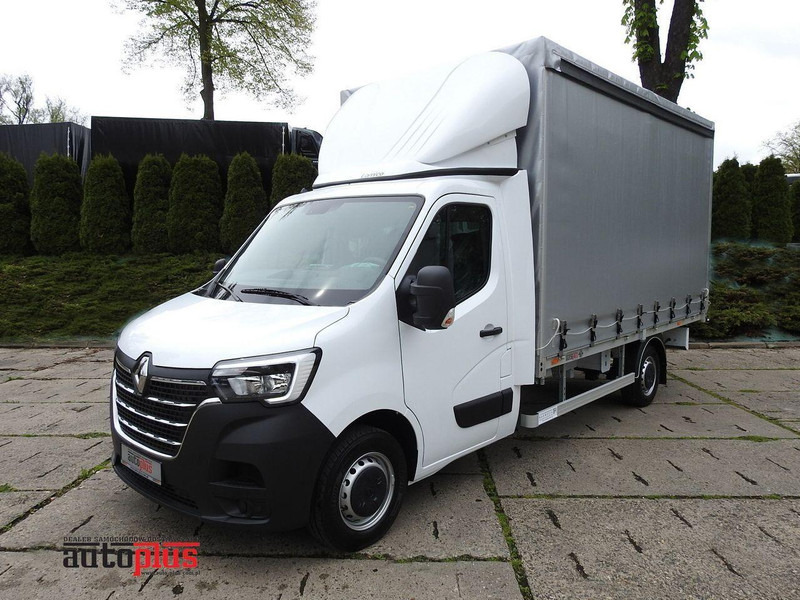 Renault MASTER NOWY PLANDEKA 8 PALET KLIMATYZACJA TEMPOMAT LEDY ASO 165K - Тентованный фургон: фото 1 Renault MASTER NOWY PLANDEKA 8 PALET KLIMATYZACJA TEMPOMAT LEDY ASO 165K - Тентованный фургон: фото 1