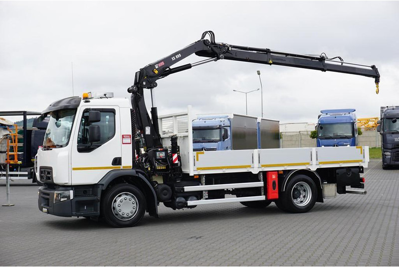 Renault PREMIUM / D16 / ACC / SKRZYNIOWY + HDS / HIAB 099 E - 2 HIDUO - Грузовик бортовой/ Платформа, Автоманипулятор: фото 3 Renault PREMIUM / D16 / ACC / SKRZYNIOWY + HDS / HIAB 099 E - 2 HIDUO - Грузовик бортовой/ Платформа, Автоманипулятор: фото 3