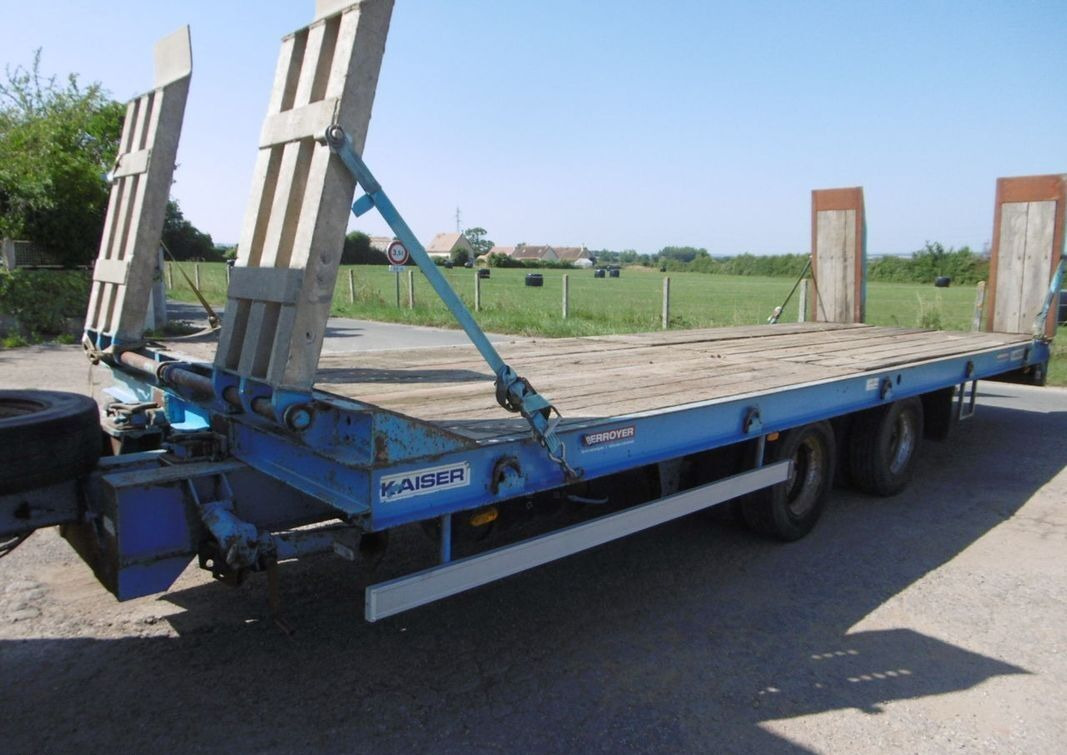 Низкорамный прицеп Robuste Kaiser R19E2: фото 6