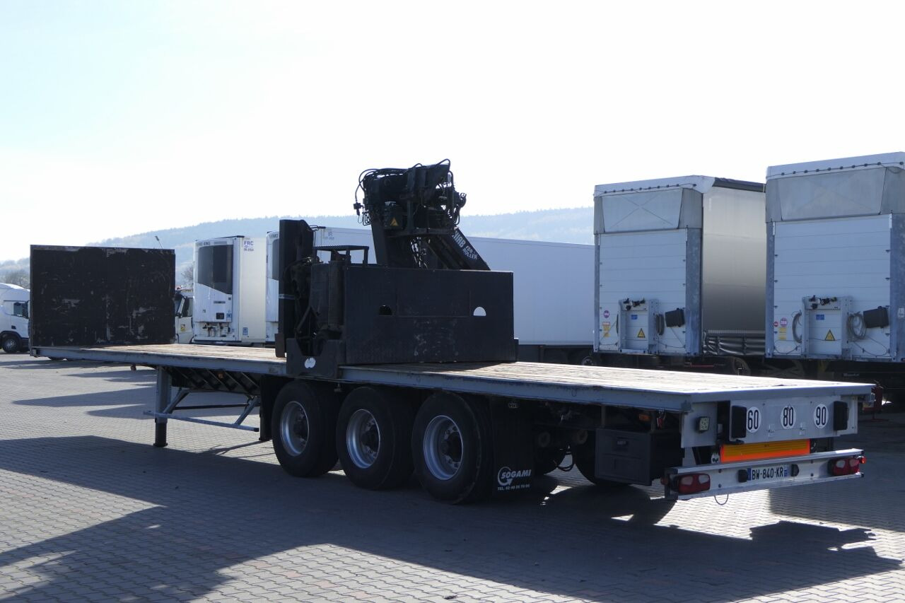 Samro NACZEPA PLATFORMA + HDS HIAB R 150 / DO BUDOWLANKI / PODŁOGA SZY - Полуприцеп бортовой/ Платформа: фото 4 Samro NACZEPA PLATFORMA + HDS HIAB R 150 / DO BUDOWLANKI / PODŁOGA SZY - Полуприцеп бортовой/ Платформа: фото 4