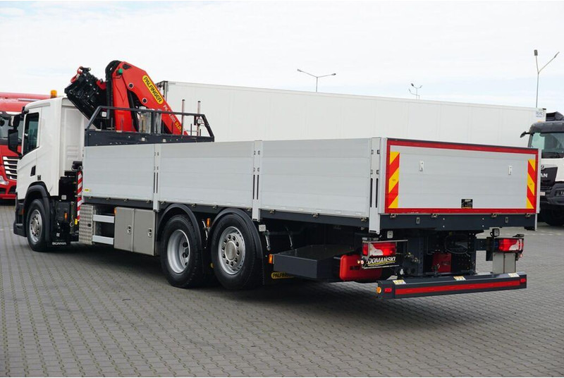 Scania P 410 / 6 X 2 / SKRZYNIOWY + HDS / PALFINGER PK 24 001 / OŚ SKRĘ - Грузовик бортовой/ Платформа, Автоманипулятор: фото 5 Scania P 410 / 6 X 2 / SKRZYNIOWY + HDS / PALFINGER PK 24 001 / OŚ SKRĘ - Грузовик бортовой/ Платформа, Автоманипулятор: фото 5