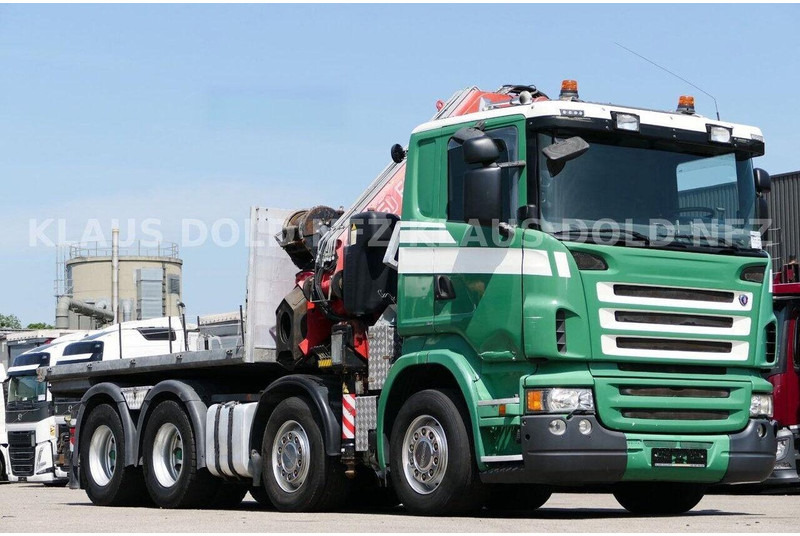 Scania R 420 8×4 + Crane - Грузовик бортовой/ Платформа, Автоманипулятор: фото 4 Scania R 420 8×4 + Crane - Грузовик бортовой/ Платформа, Автоманипулятор: фото 4
