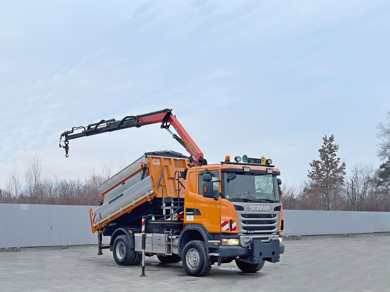 Scania R 420 Pritsche 4,15 m * PK 11002/FUNK * sandblaste - Грузовик бортовой/ Платформа, Автоманипулятор: фото 2 Scania R 420 Pritsche 4,15 m * PK 11002/FUNK * sandblaste - Грузовик бортовой/ Платформа, Автоманипулятор: фото 2