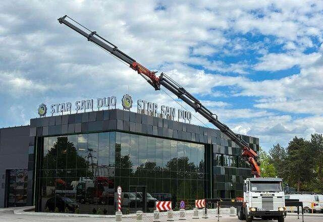 Scania R143 HL 6x2 PALFINGER PK44002 Crane Kran - Грузовик бортовой/ Платформа, Автоманипулятор: фото 1 Scania R143 HL 6x2 PALFINGER PK44002 Crane Kran - Грузовик бортовой/ Платформа, Автоманипулятор: фото 1