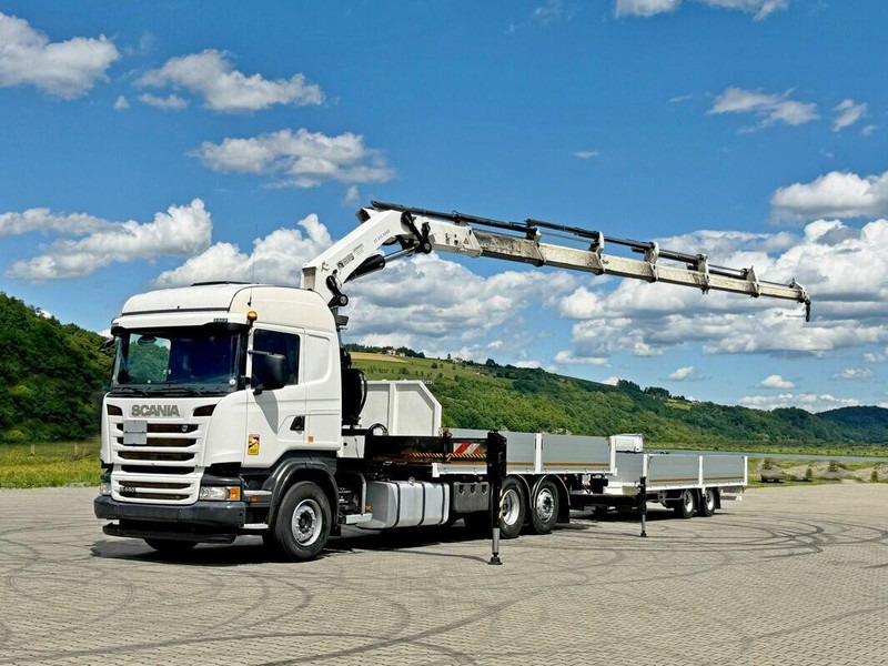 Scania R440 * HIAB 422 E-6 HIPRO + FUNK + Anhänger!*TOP - Грузовик бортовой/ Платформа, Автоманипулятор: фото 2 Scania R440 * HIAB 422 E-6 HIPRO + FUNK + Anhänger!*TOP - Грузовик бортовой/ Платформа, Автоманипулятор: фото 2