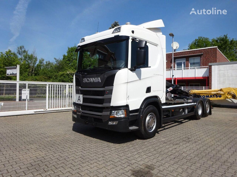 Scania R450 Hook lift truck 6x2 - Крюковой мультилифт: фото 1 Scania R450 Hook lift truck 6x2 - Крюковой мультилифт: фото 1