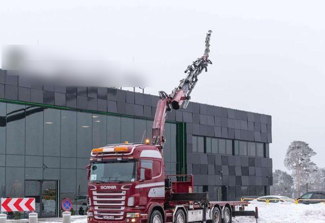 Scania R480 8x2 FASSI F800 BXP.26 Crane Fly Jib - Грузовик бортовой/ Платформа, Автоманипулятор: фото 3 Scania R480 8x2 FASSI F800 BXP.26 Crane Fly Jib - Грузовик бортовой/ Платформа, Автоманипулятор: фото 3