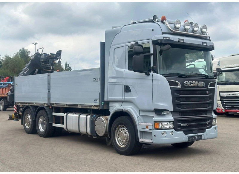 Scania R500 V8 6x2 Flatbed + Crane Fassi 235 - Грузовик бортовой/ Платформа, Автоманипулятор: фото 2 Scania R500 V8 6x2 Flatbed + Crane Fassi 235 - Грузовик бортовой/ Платформа, Автоманипулятор: фото 2