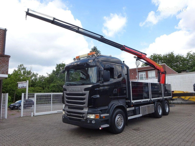 Scania R620 Flatbed + crane PK 22002 EH 6x2 - Грузовик бортовой/ Платформа, Автоманипулятор: фото 4 Scania R620 Flatbed + crane PK 22002 EH 6x2 - Грузовик бортовой/ Платформа, Автоманипулятор: фото 4