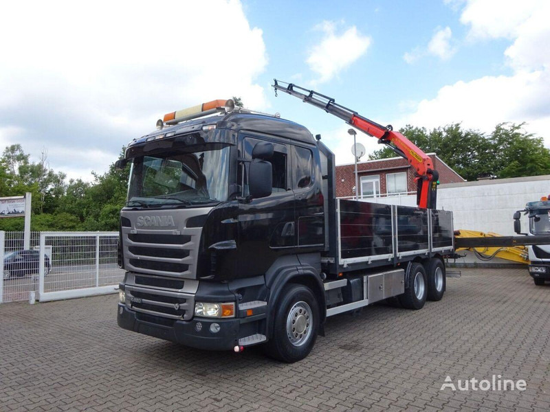 Scania R620 V8 6x2 Flatbed + Palfinger Crane PK 22002 EH - Грузовик бортовой/ Платформа, Автоманипулятор: фото 2 Scania R620 V8 6x2 Flatbed + Palfinger Crane PK 22002 EH - Грузовик бортовой/ Платформа, Автоманипулятор: фото 2