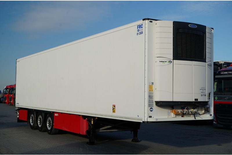 Schmitz Cargobull CHŁODNIA / CARRIER VECTOR 1550 / OŚ PODNOSZONA / DOPPELSTOCK / K - Полуприцеп-рефрижератор: фото 1 Schmitz Cargobull CHŁODNIA / CARRIER VECTOR 1550 / OŚ PODNOSZONA / DOPPELSTOCK / K - Полуприцеп-рефрижератор: фото 1