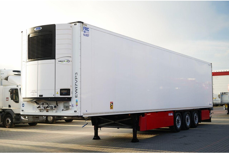 Schmitz Cargobull CHŁODNIA / CARRIER VECTOR 1550 / OŚ PODNOSZONA / DOPPELSTOCK / K - Полуприцеп-рефрижератор: фото 1 Schmitz Cargobull CHŁODNIA / CARRIER VECTOR 1550 / OŚ PODNOSZONA / DOPPELSTOCK / K - Полуприцеп-рефрижератор: фото 1