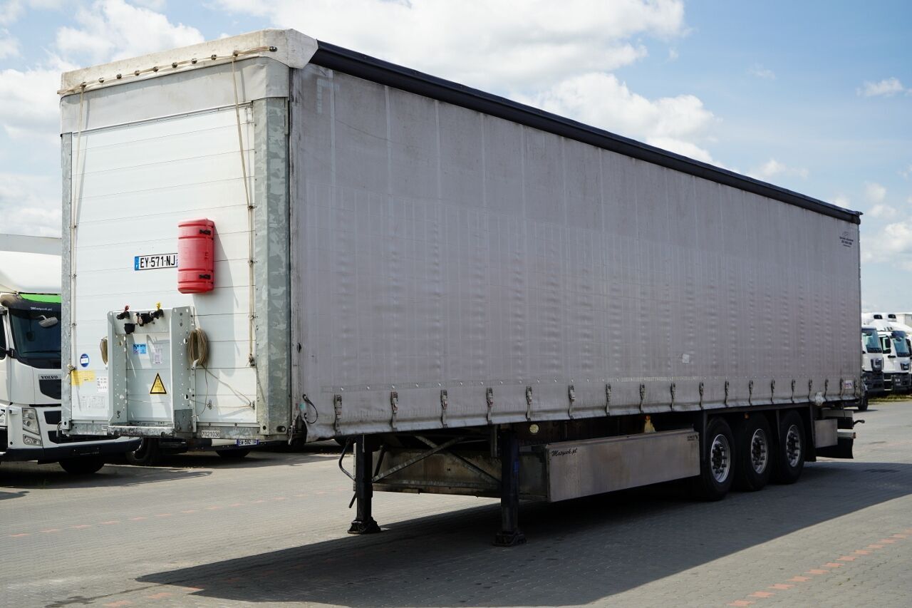 Schmitz Cargobull FIRANKA / STANDARD / KOSZ NA PALETY / OŚ PODNOSZONA / PLANDEKA - Тентованный полуприцеп: фото 1 Schmitz Cargobull FIRANKA / STANDARD / KOSZ NA PALETY / OŚ PODNOSZONA / PLANDEKA - Тентованный полуприцеп: фото 1