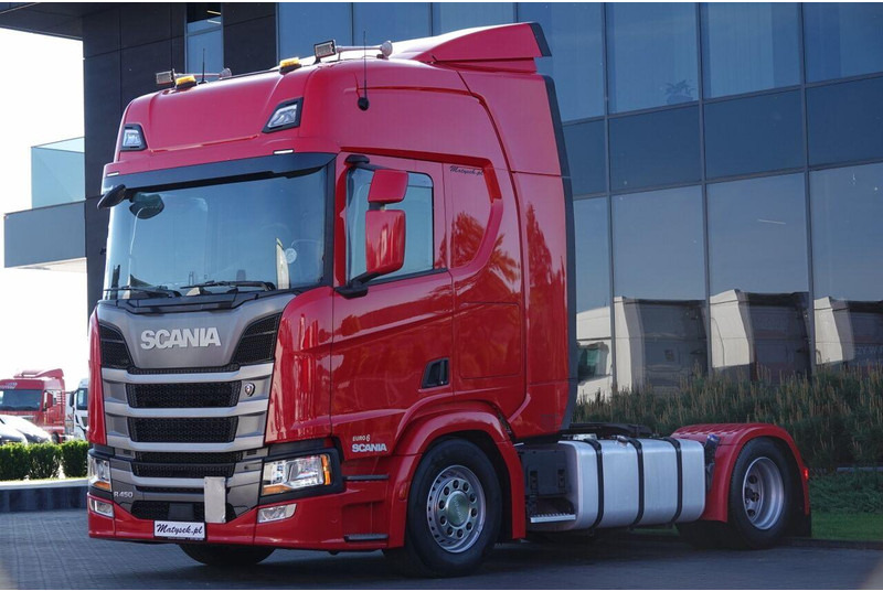 Scania R 450 / LOWDECK / MEGA / OPONY 100% / 2021 / - Тягач: фото 1 Scania R 450 / LOWDECK / MEGA / OPONY 100% / 2021 / - Тягач: фото 1