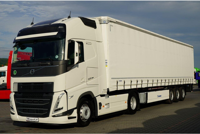 Volvo FH 500 / XXL / 2024 / I-PARK COOL / SKÓRY / I-SHIFT + KRONE FIRA - Тягач: фото 1 Volvo FH 500 / XXL / 2024 / I-PARK COOL / SKÓRY / I-SHIFT + KRONE FIRA - Тягач: фото 1