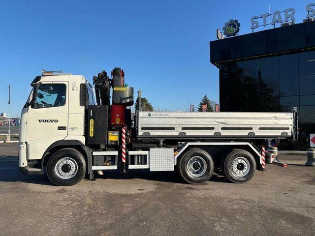 Volvo FH 460 6x4H PALFINGER PK 27002 Crane Tipper 5th - Самосвал, Автоманипулятор: фото 5 Volvo FH 460 6x4H PALFINGER PK 27002 Crane Tipper 5th - Самосвал, Автоманипулятор: фото 5