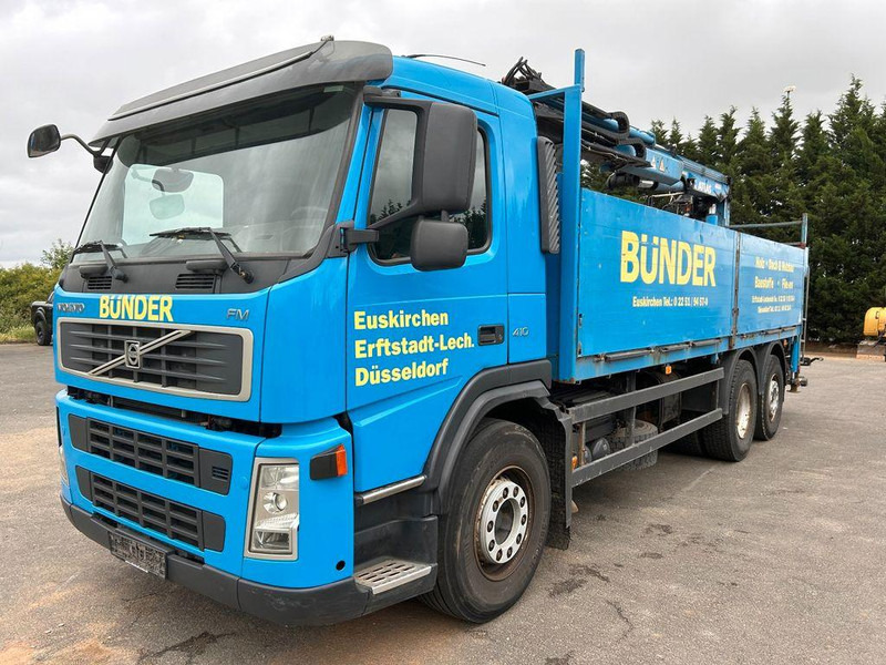 Volvo FM 410 Pritsche mit Kran - Грузовик бортовой/ Платформа, Автоманипулятор: фото 2 Volvo FM 410 Pritsche mit Kran - Грузовик бортовой/ Платформа, Автоманипулятор: фото 2