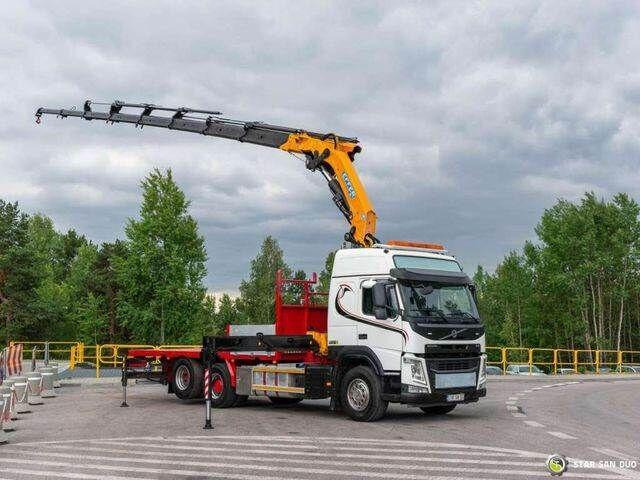 Volvo FM 450 6x2 EFFER 395/8S Euro 6 Crane Winch - Грузовик бортовой/ Платформа, Автоманипулятор: фото 3 Volvo FM 450 6x2 EFFER 395/8S Euro 6 Crane Winch - Грузовик бортовой/ Платформа, Автоманипулятор: фото 3