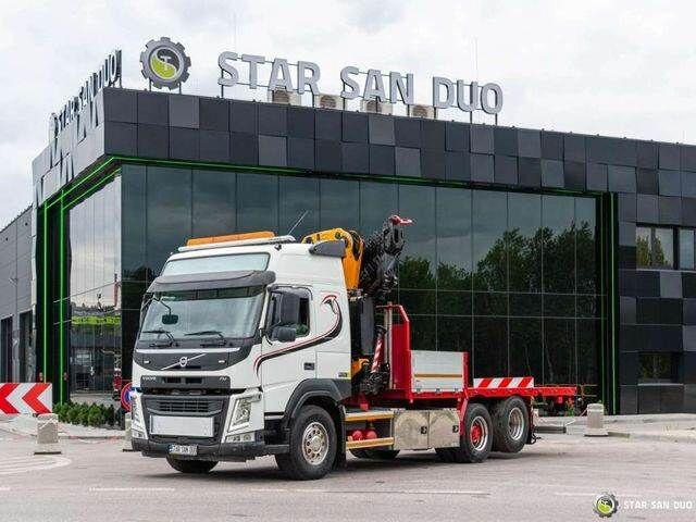 Volvo FM 450 6x2 EFFER 395/8S Euro 6 Crane Winch - Грузовик бортовой/ Платформа, Автоманипулятор: фото 4 Volvo FM 450 6x2 EFFER 395/8S Euro 6 Crane Winch - Грузовик бортовой/ Платформа, Автоманипулятор: фото 4