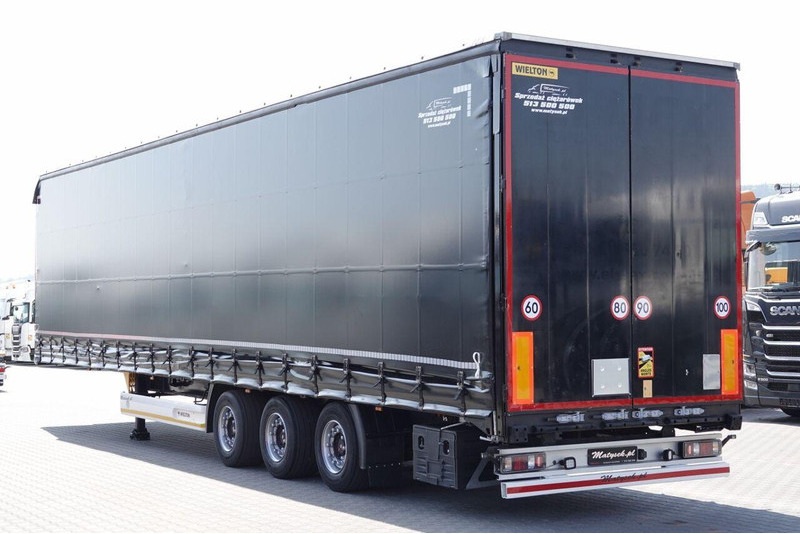 Wielton FIRANKA / MEGA / LOWDECK / OŚ PODNOSZONA / DACH PODNOSZONY / SAF - Тентованный полуприцеп: фото 4 Wielton FIRANKA / MEGA / LOWDECK / OŚ PODNOSZONA / DACH PODNOSZONY / SAF - Тентованный полуприцеп: фото 4