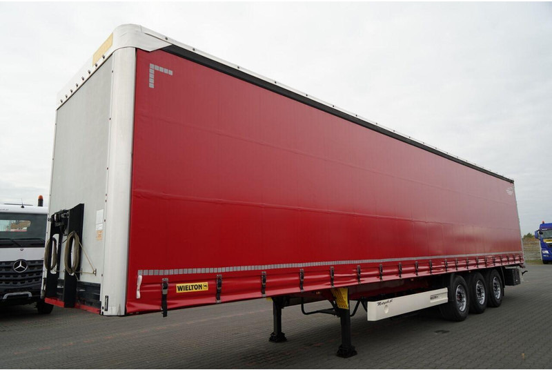Wielton FIRANKA STANDARD / MULDA DO STALI - 9 M / OŚ PODNOSZONA / SAF - Тентованный полуприцеп: фото 2 Wielton FIRANKA STANDARD / MULDA DO STALI - 9 M / OŚ PODNOSZONA / SAF - Тентованный полуприцеп: фото 2