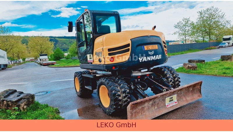Yanmar B 95W Mit Drei Löffeln und Ein Hammer - Колёсный экскаватор: фото 5 Yanmar B 95W Mit Drei Löffeln und Ein Hammer - Колёсный экскаватор: фото 5