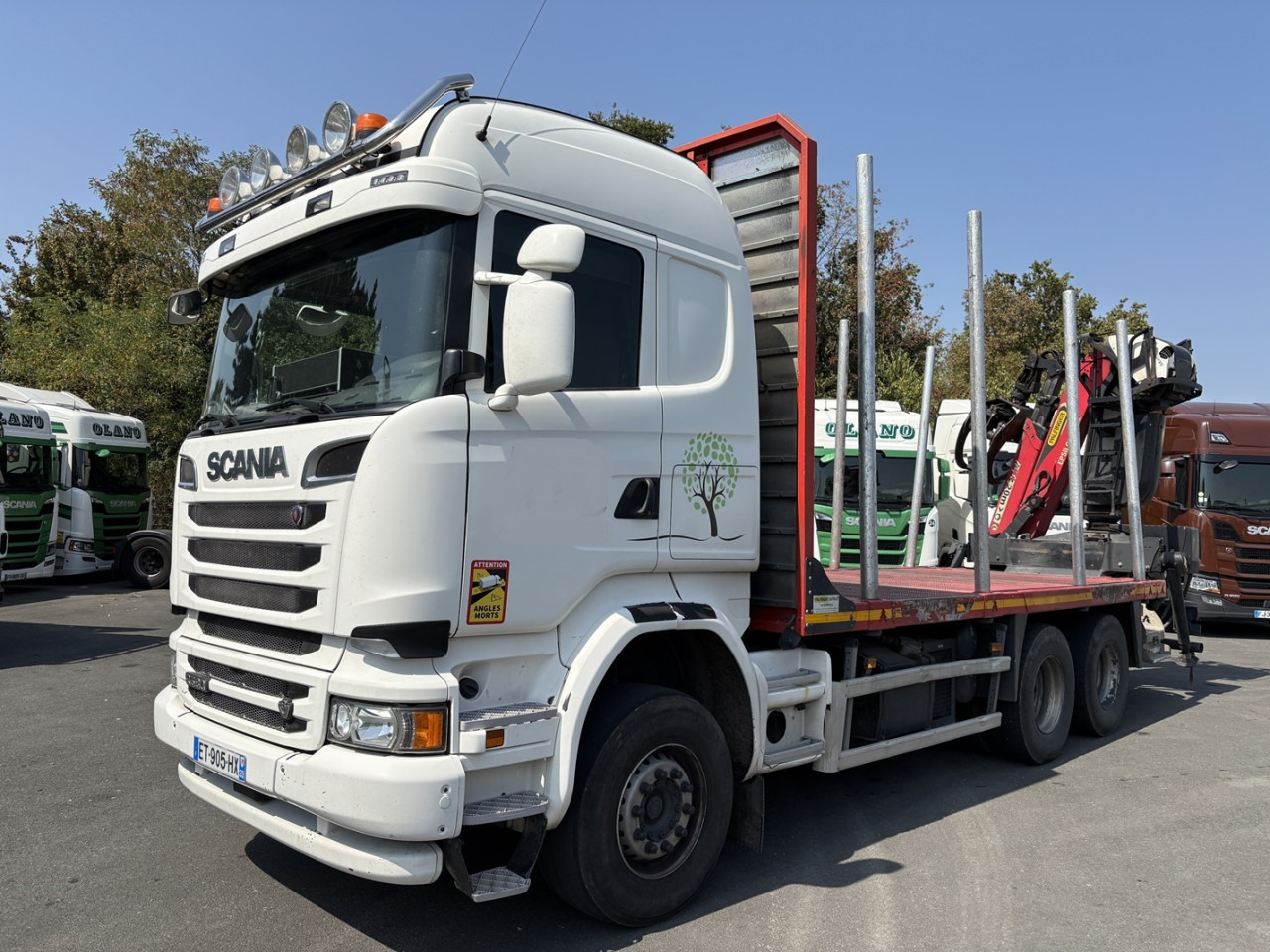 SCANIA R 580 CB6x4HHZ - Грузовик-шасси: фото 1 SCANIA R 580 CB6x4HHZ - Грузовик-шасси: фото 1