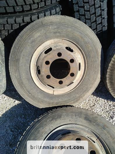 4 x used 7.50-16 LT tyres on 6 studs rims for Toyota Dyna 300 - Колесо: фото 4 4 x used 7.50-16 LT tyres on 6 studs rims for Toyota Dyna 300 - Колесо: фото 4
