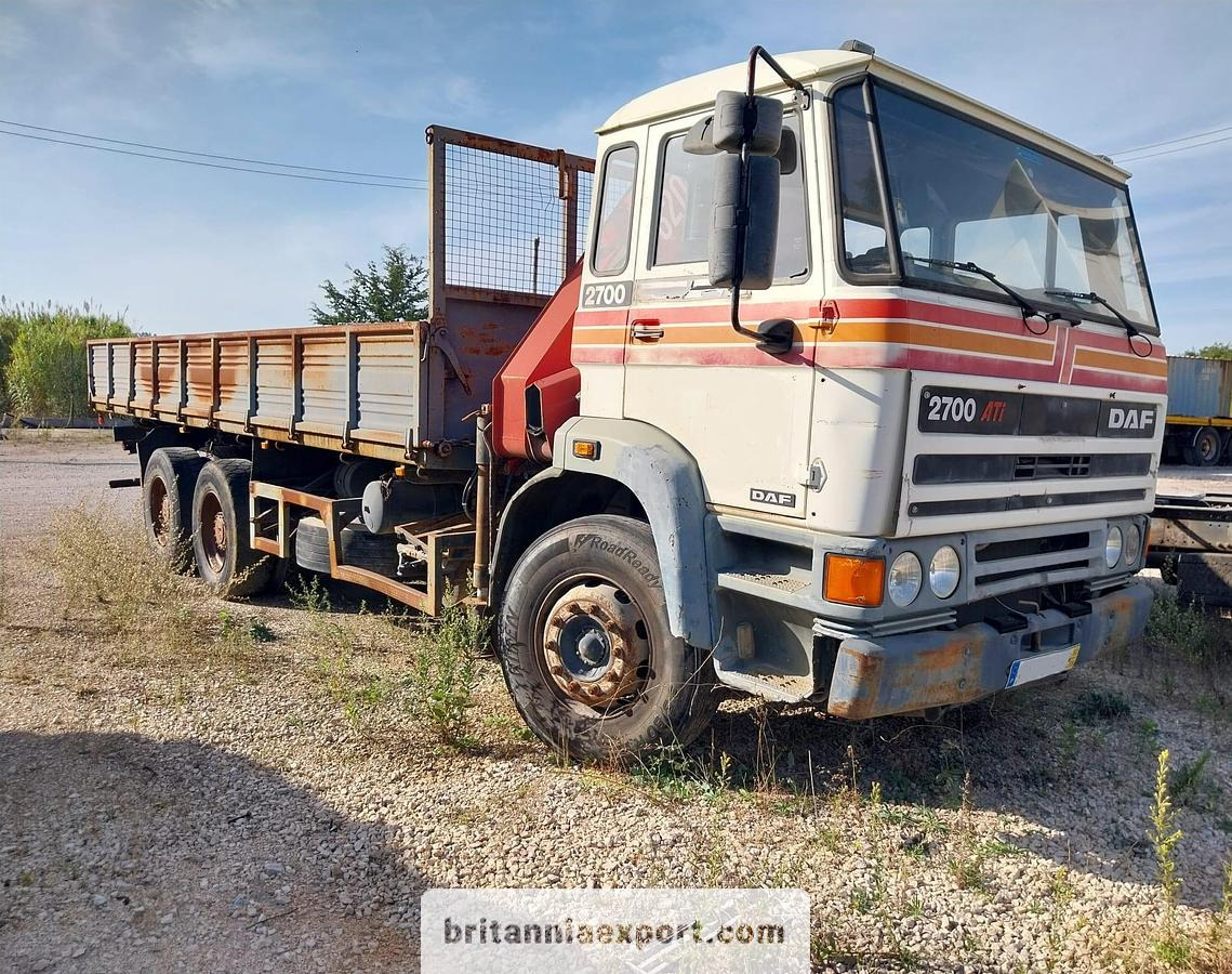 DAF 2700 ATI 6x4 26 Ton Sideways Tipper with HMF 820 Crane | Export Ready. - Самосвал, Автоманипулятор: фото 1 DAF 2700 ATI 6x4 26 Ton Sideways Tipper with HMF 820 Crane | Export Ready. - Самосвал, Автоманипулятор: фото 1