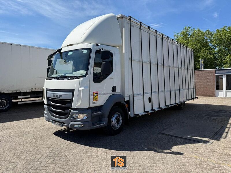 DAF LF 260 16 TON - GLASRESTEEL - GLASGESTELL - GLASS RACK - EURO 6 - TOP TOP TOP! - Грузовик с закрытым кузовом: фото 1 DAF LF 260 16 TON - GLASRESTEEL - GLASGESTELL - GLASS RACK - EURO 6 - TOP TOP TOP! - Грузовик с закрытым кузовом: фото 1