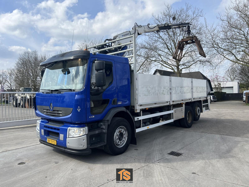 Renault PREMIUM LANDER 430.26 6X2 EL 2M ROLLKRAN - Kennis R16/7 - NL TOP TRUCK - Грузовик бортовой/ Платформа, Автоманипулятор: фото 1 Renault PREMIUM LANDER 430.26 6X2 EL 2M ROLLKRAN - Kennis R16/7 - NL TOP TRUCK - Грузовик бортовой/ Платформа, Автоманипулятор: фото 1