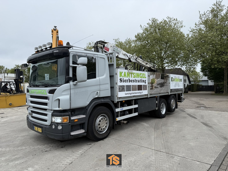 Scania P 270 DB 6X2*4 HNA KRAN/CRANE - NL TOP TRUCK - TUV 2/26 - Грузовик бортовой/ Платформа, Автоманипулятор: фото 1 Scania P 270 DB 6X2*4 HNA KRAN/CRANE - NL TOP TRUCK - TUV 2/26 - Грузовик бортовой/ Платформа, Автоманипулятор: фото 1
