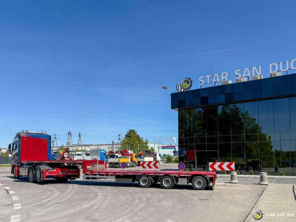 HRD Semitrailer Low Loader NRD NTS 3 Axle Tieflader лизинг HRD Semitrailer Low Loader NRD NTS 3 Axle Tieflader: фото 14