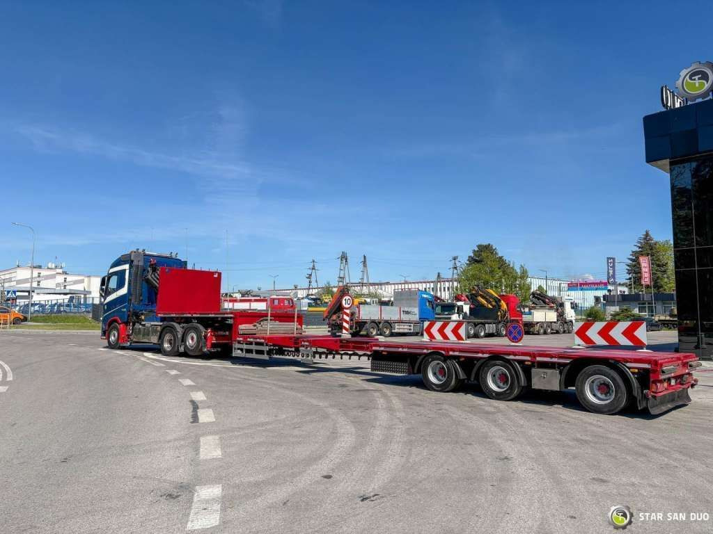 HRD Semitrailer Low Loader NRD NTS 3 Axle Tieflader лизинг HRD Semitrailer Low Loader NRD NTS 3 Axle Tieflader: фото 6