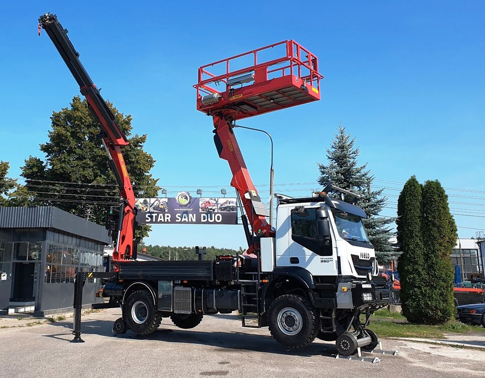 Iveco TRAKER 4x4 RAIL ROAD PALFINGER SCHIENEN TWO WAY - Грузовик с подъемником: фото 5 Iveco TRAKER 4x4 RAIL ROAD PALFINGER SCHIENEN TWO WAY - Грузовик с подъемником: фото 5