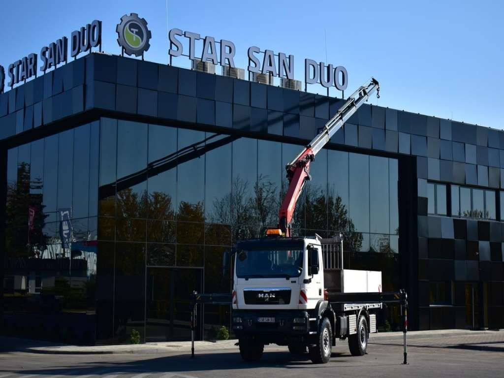 Автоманипулятор, Грузовик бортовой/ Платформа MAN  TGM 18.340 4x4 PALFINGER PK 18002 CRANE WINCH MAN  TGM 18.340 4x4 PALFINGER PK 18002 CRANE WINCH: фото 13