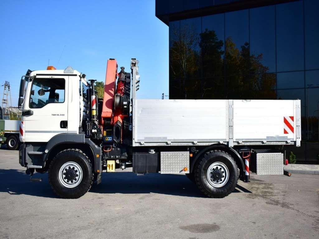 Автоманипулятор, Грузовик бортовой/ Платформа MAN  TGM 18.340 4x4 PALFINGER PK 18002 CRANE WINCH MAN  TGM 18.340 4x4 PALFINGER PK 18002 CRANE WINCH: фото 6