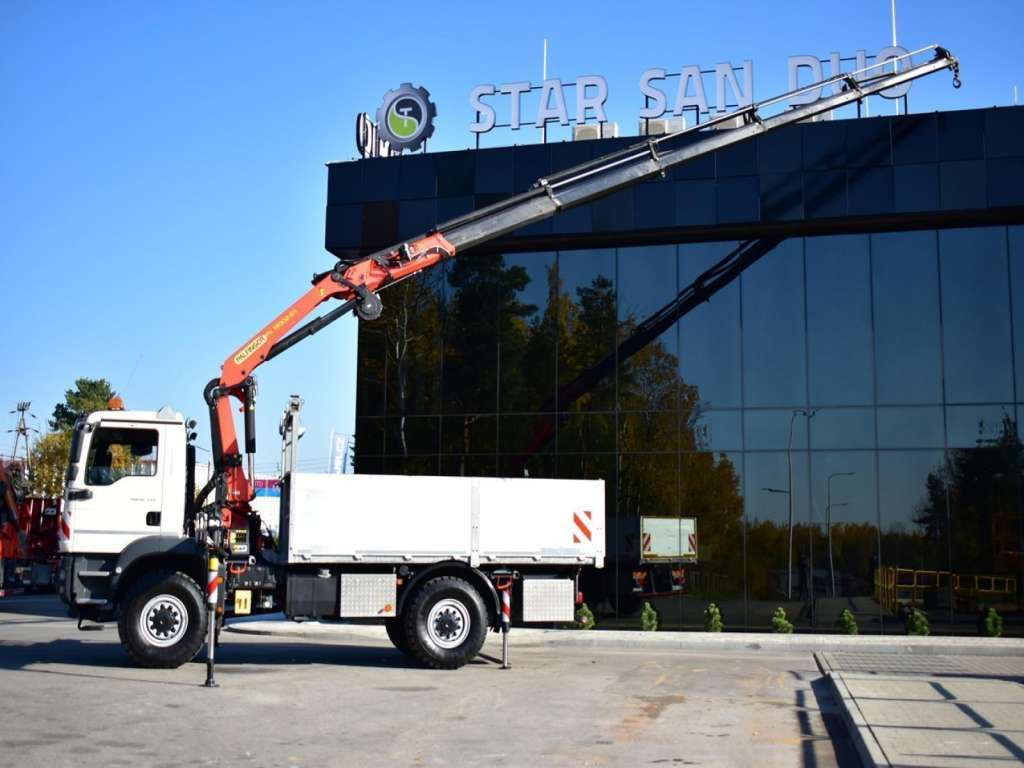Автоманипулятор, Грузовик бортовой/ Платформа MAN  TGM 18.340 4x4 PALFINGER PK 18002 CRANE WINCH MAN  TGM 18.340 4x4 PALFINGER PK 18002 CRANE WINCH: фото 14