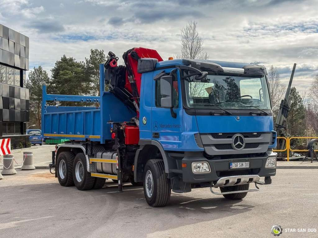 Новый Автоманипулятор Mercedes-Benz ACTROS 3341 6x6 HMF 4220 K4 CRANE KIPPER: фото 8 Новый Автоманипулятор Mercedes-Benz ACTROS 3341 6x6 HMF 4220 K4 CRANE KIPPER: фото 8